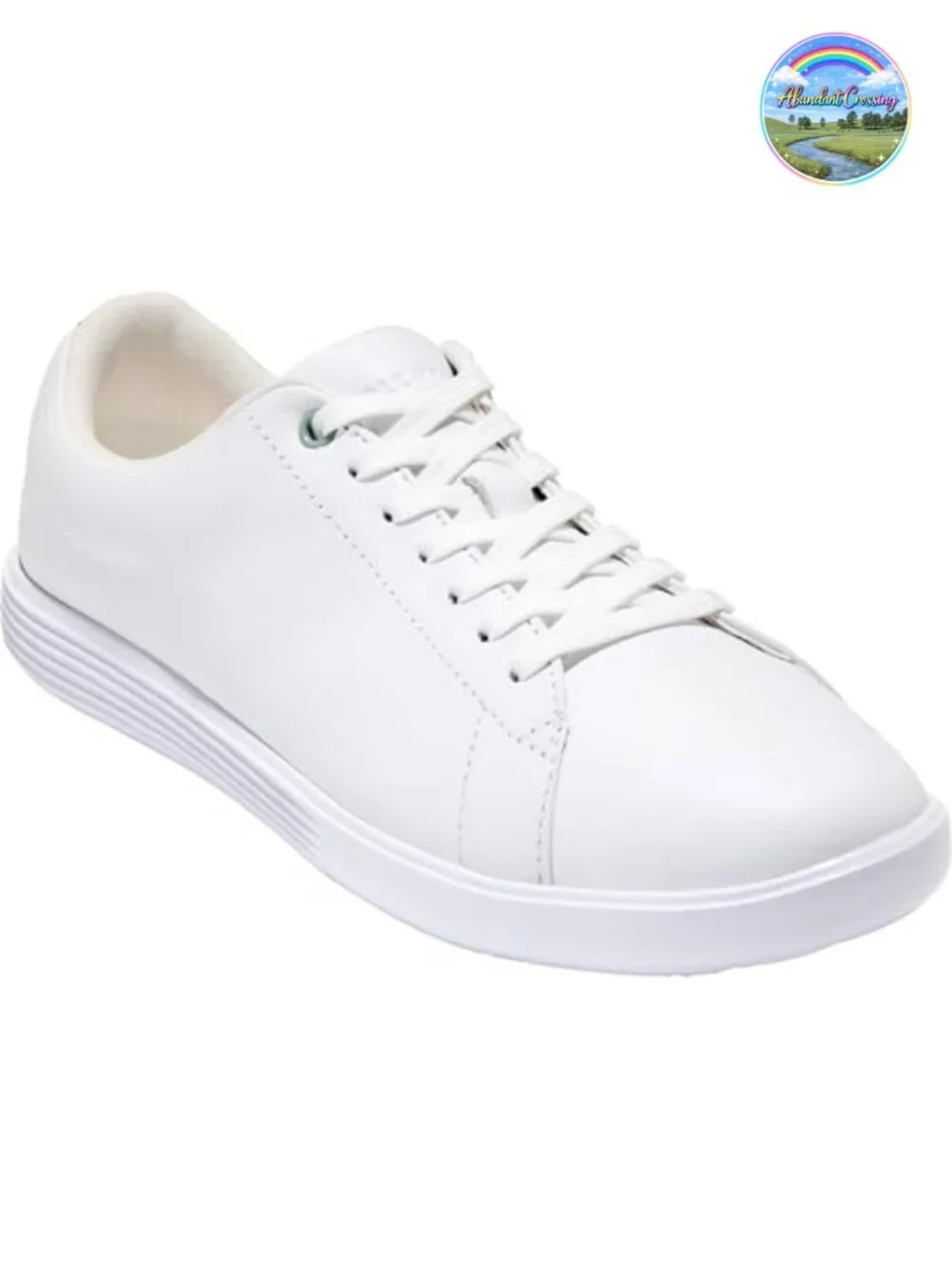Cole Haan Women's Grand Crosscourt Leather Sneakers Lightweight Tennis Shoes